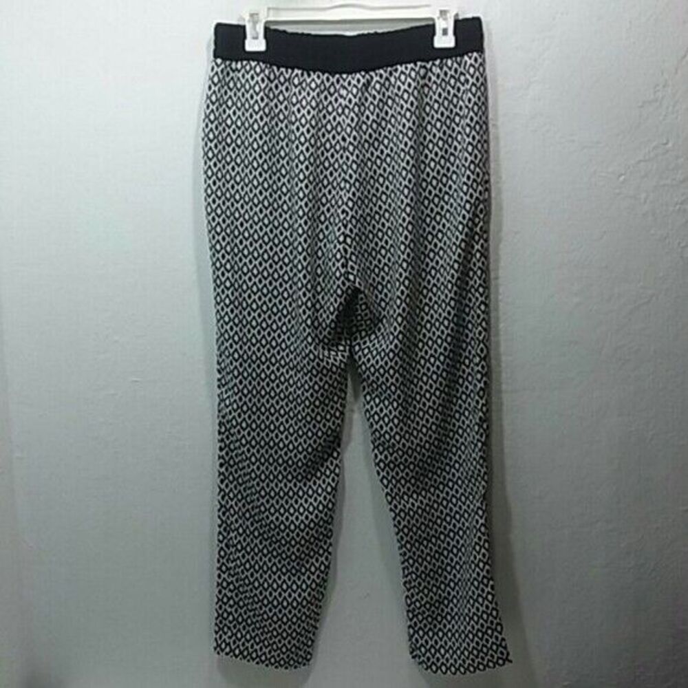Darjoni sz med pants black/white high rise * - Picture 2 of 3